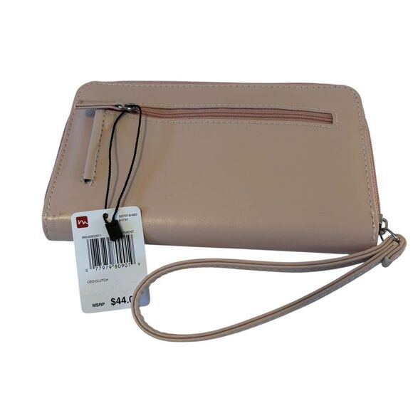 Mundi Sleek Looking Soft Pink Wristlet/Wallet w/ TONS of room for everything. - Picture 4 of 8